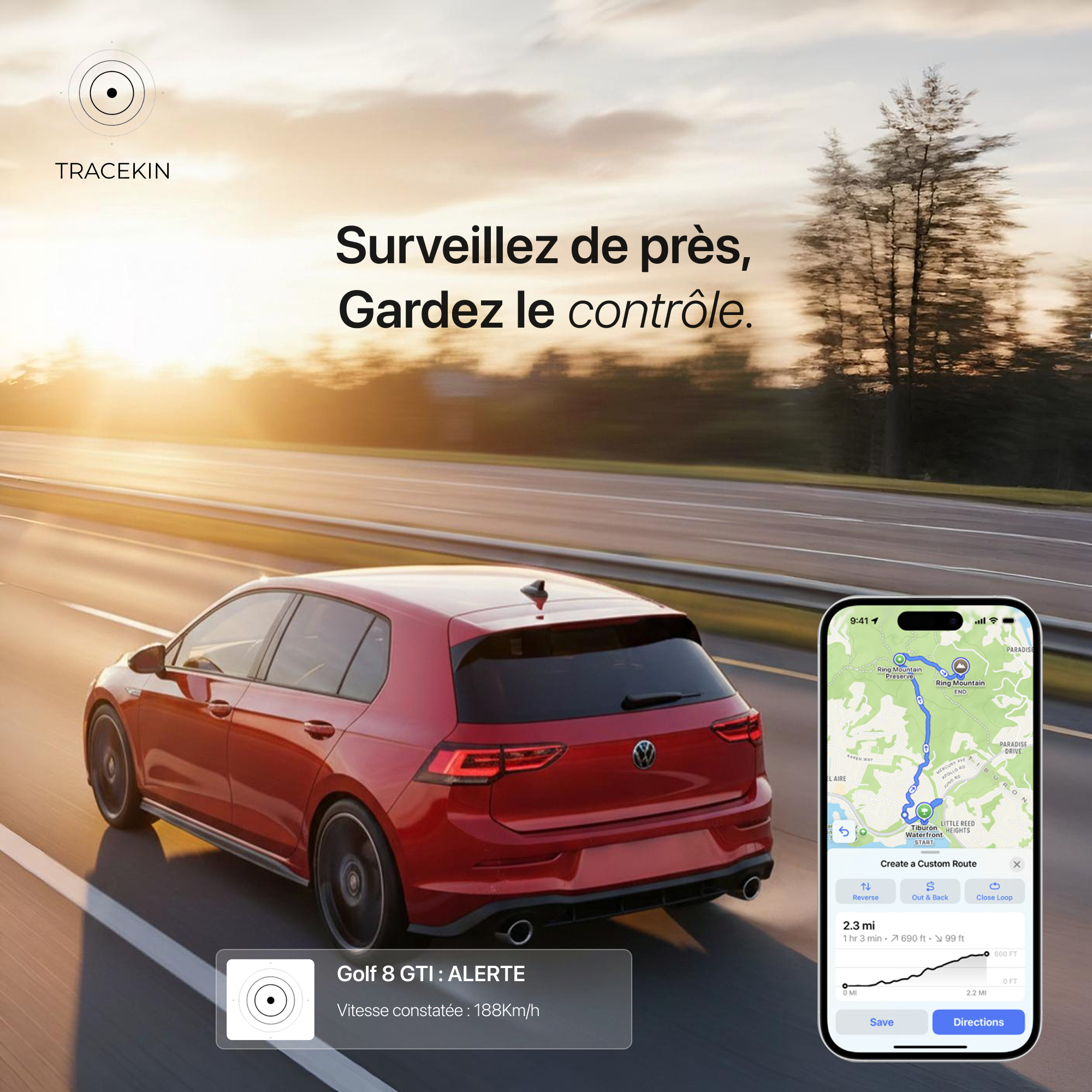 Traceur auto OBD - Sans Abonnement